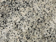Yosemite Granite USGS white appearing minerals are quartz and feldspars. Black specs biotite mica and amphibole